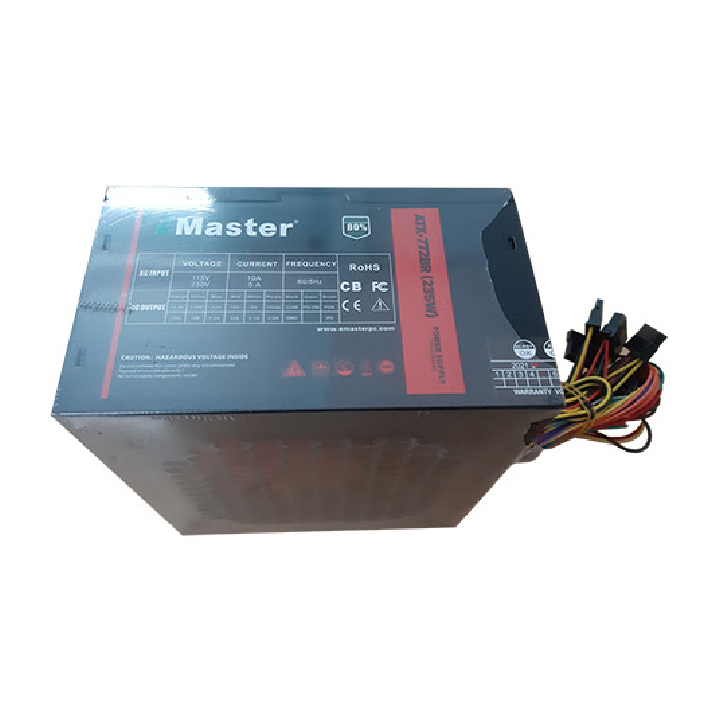Bộ nguồn máy tính eMaster ATX-772BR
