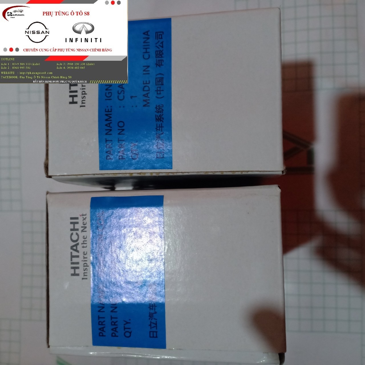 Mô bin đánh lửa nissan Sunny Teana 22448-1HM0A