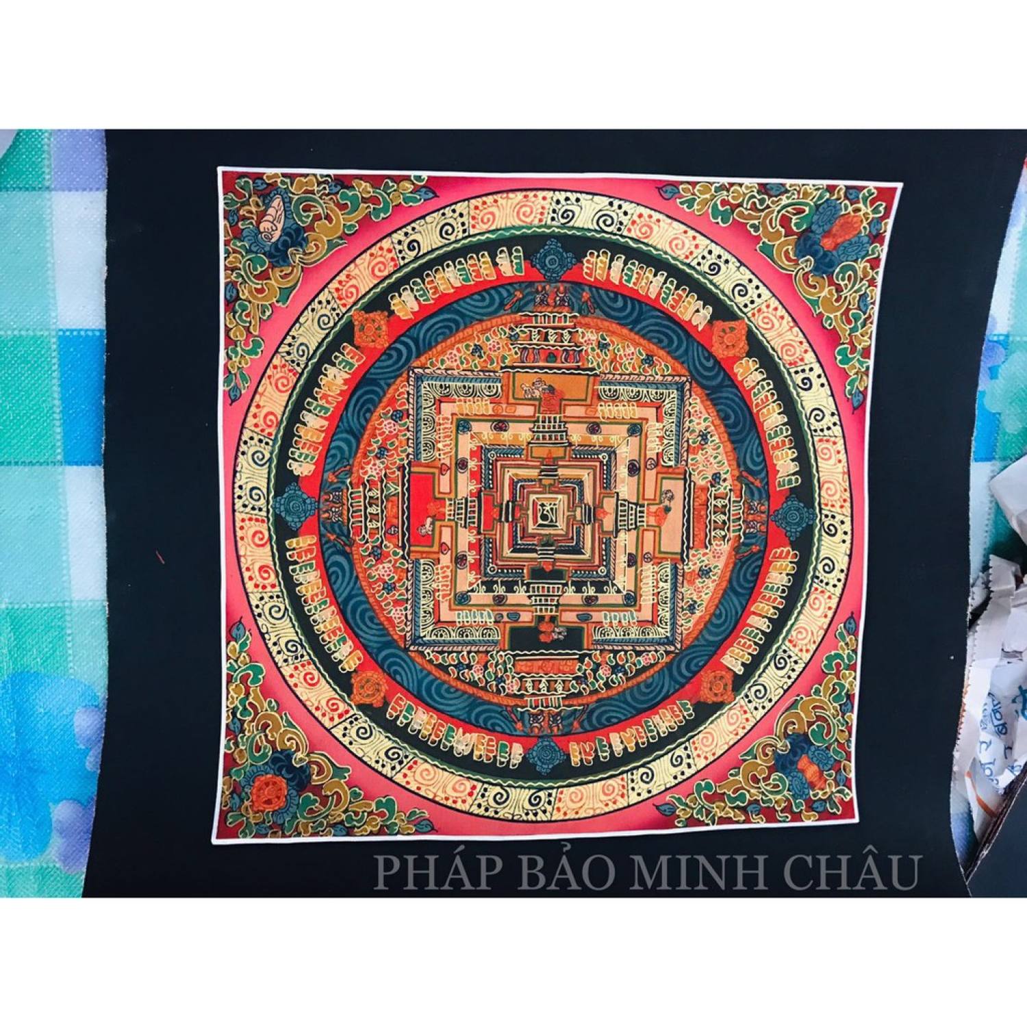 [PBMC] Tranh Mandala Nepal có khung (CHÁT CHỌN MẪU)