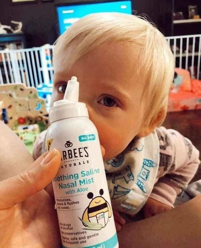Xịt mũi lô hội Zarbee Mỹ 88ml cho bé Zarbees