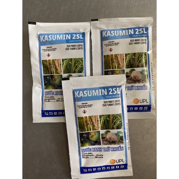 Combo 3 gói Thuốc trừ bệnh KASUMIN 2 SL - Gói 20ml