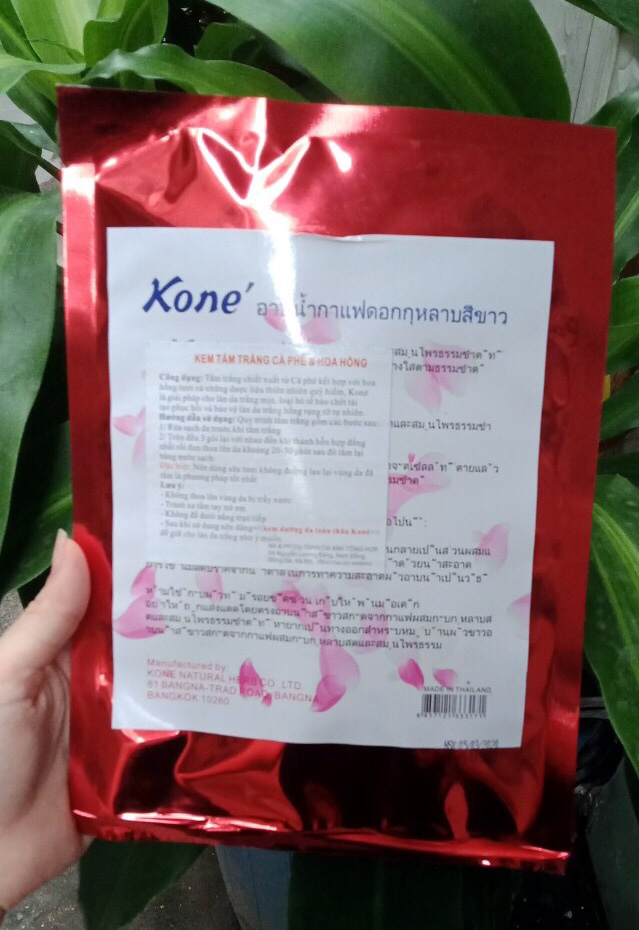 [HCM]tắm trắng body kone’ thái lan đỏ