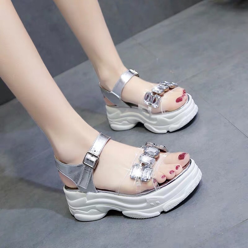 SANDAL  NỮ ĐÍNH ĐÁ THỜI TRANG SIÊU ĐẸP
