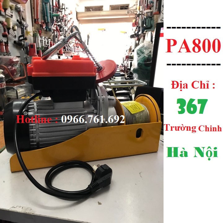[Trả góp 0%]máy tời điều khiển từ xa