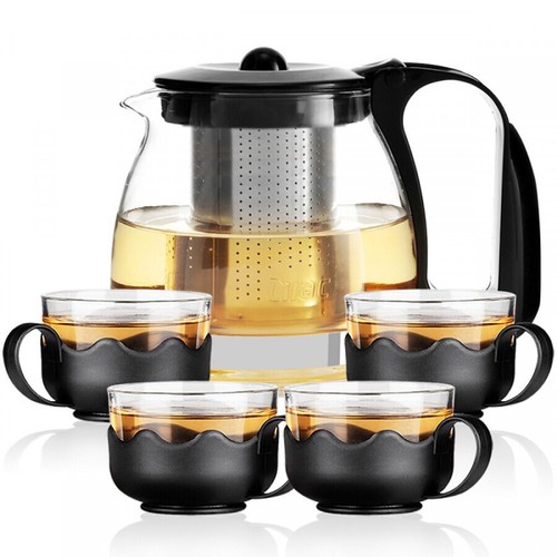 BÌNH LỌC TRÀ KÈM 4 LY THỦY TINH