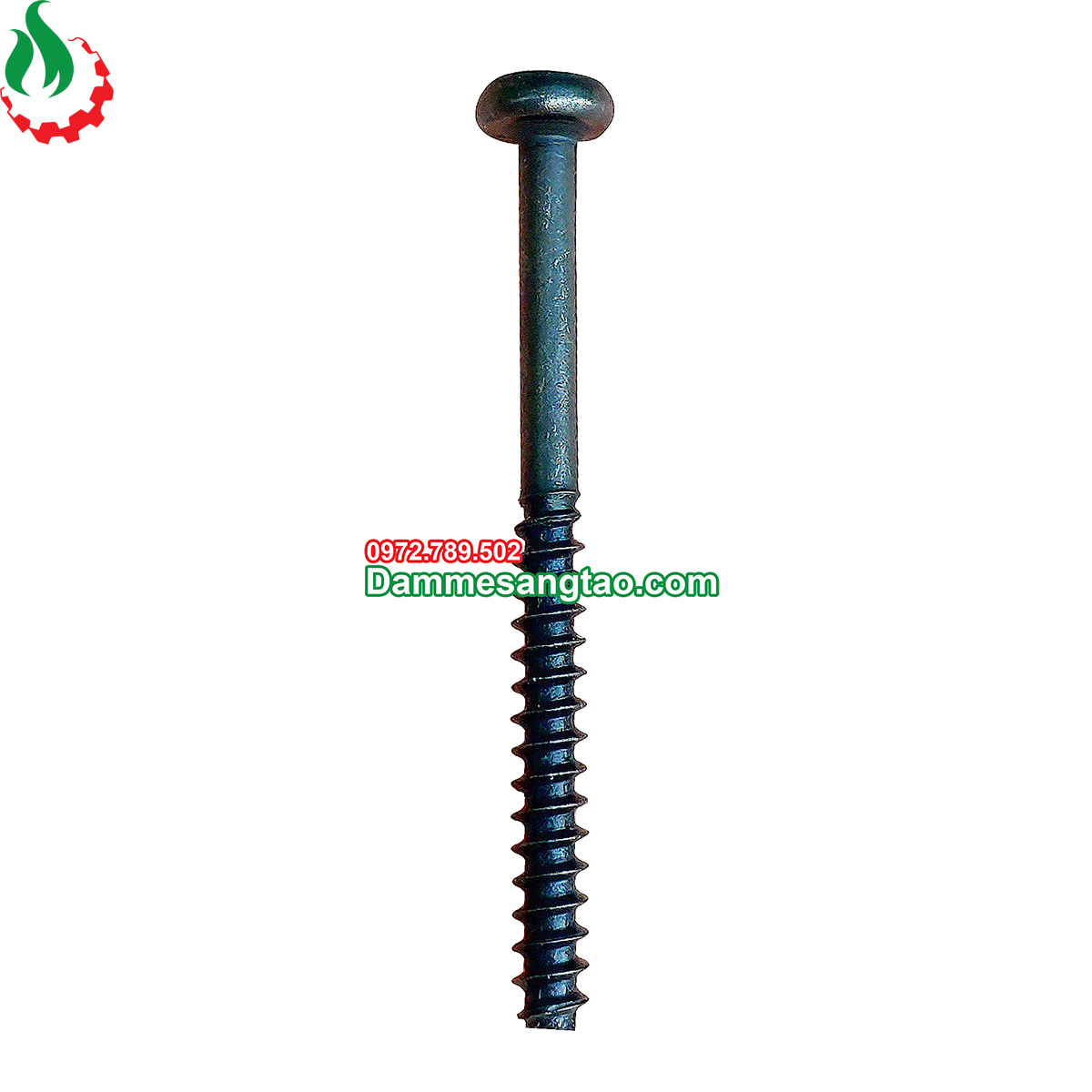 Ốc vít mạ đen dùng cho vỏ pin và vỏ máy