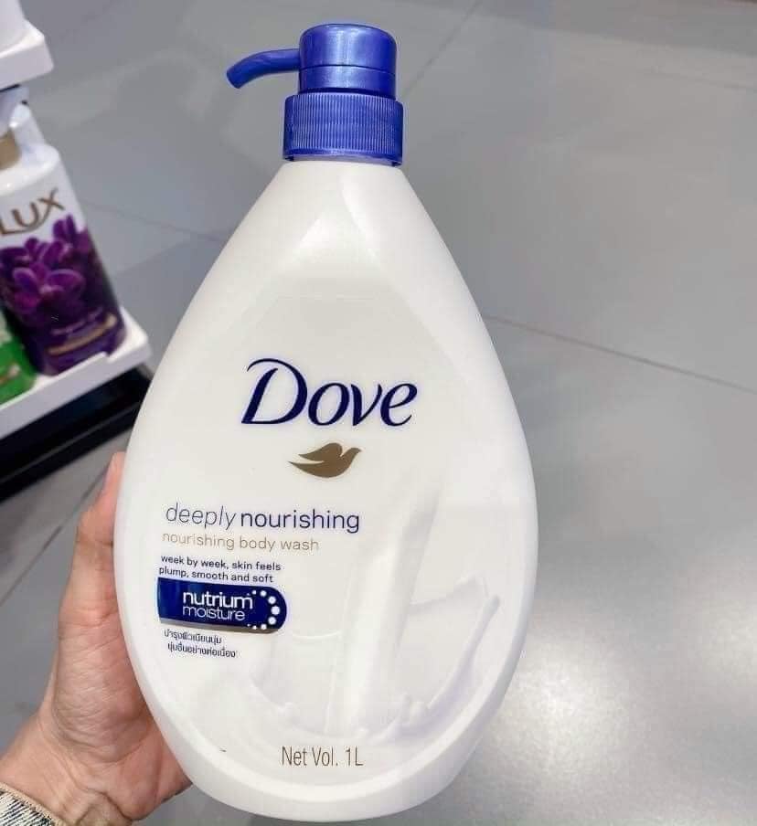 [Tặng 2 miếng mặt nạ cao cấp] SỮA TẮM DOVE DEEPLY NOURISHING THÁI 1000ML