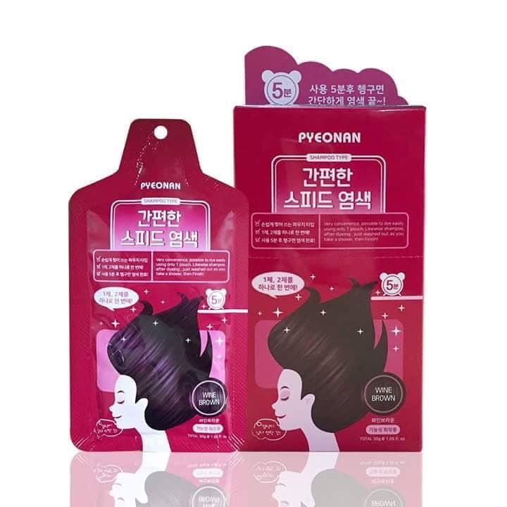 【HOT SALE】 Gội khô nhuộm thảo dược Pyeonan