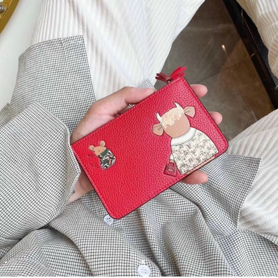 Ví đựng thẻ Tory burch da thật nguyên chiếc