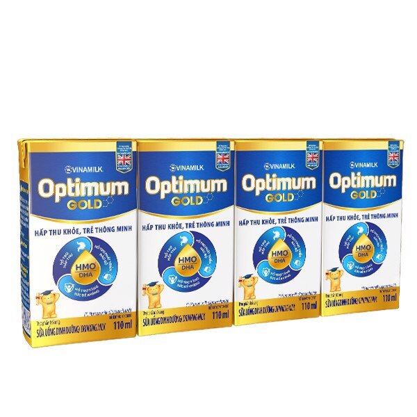 [Hoàn tiền 12%] Sữa Pha Sẵn Optimum Hộp 110ml ( Thùng 48 hộp )