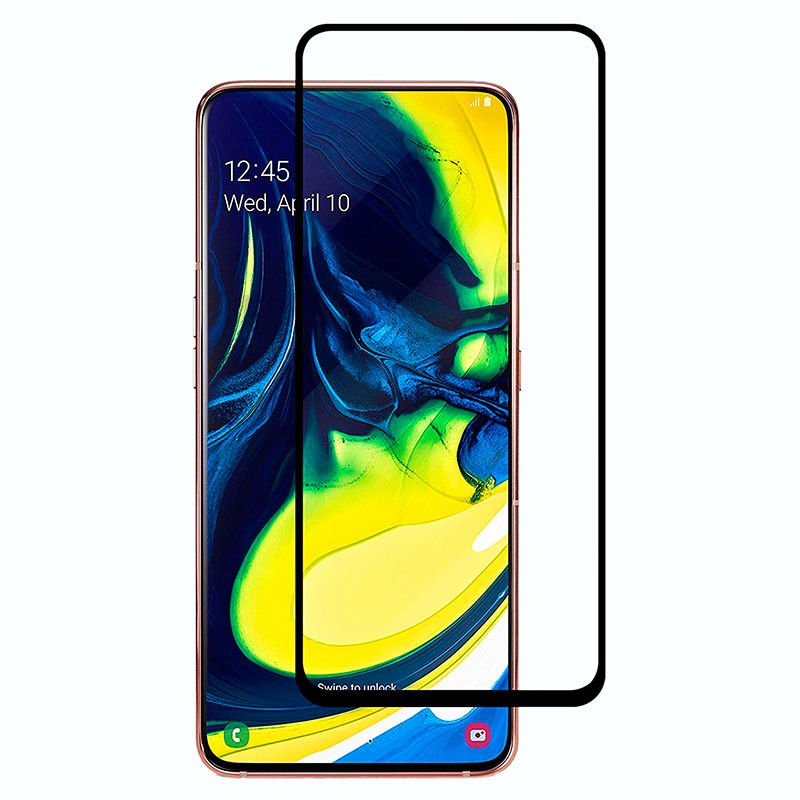 Cường lực full màn Samsung Galaxy A80 (Đen)