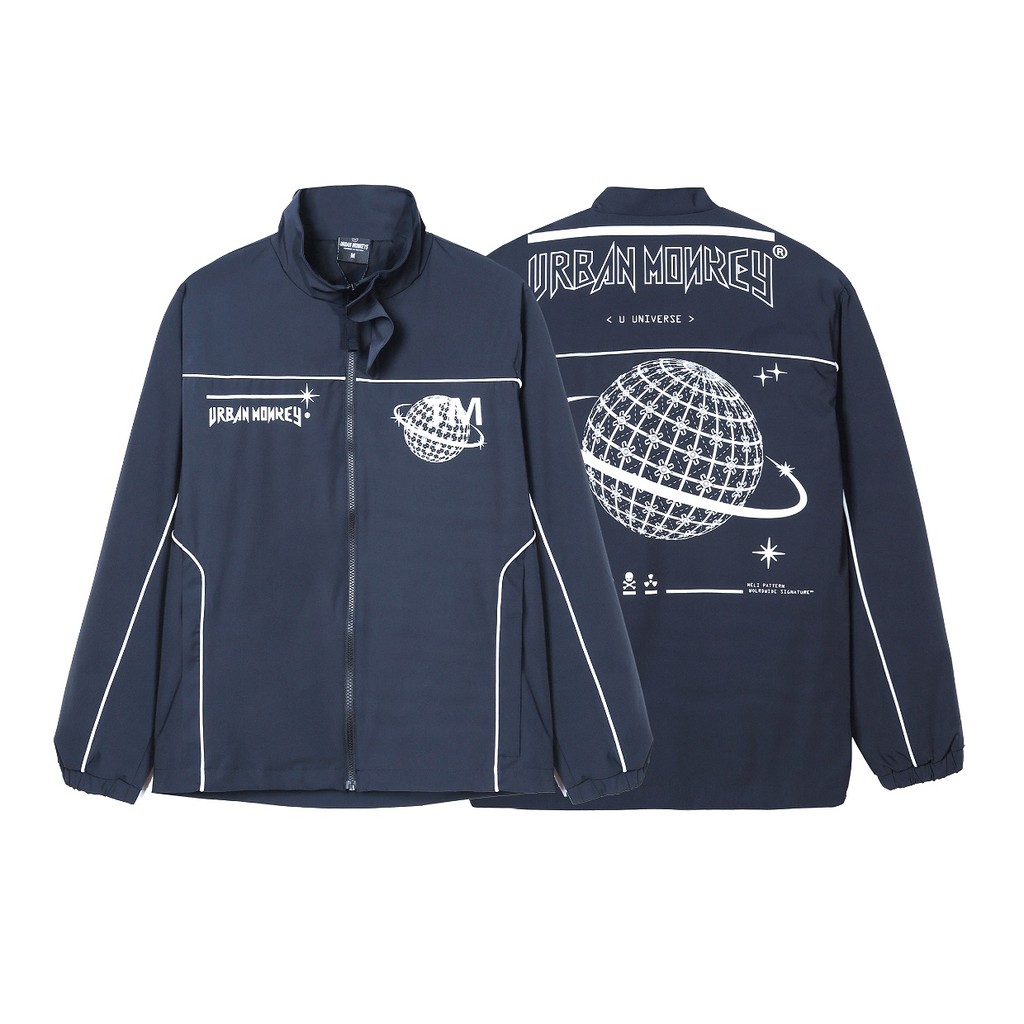 Áo Khoác [ Urban Monkey ] Universe - Xanh Navy