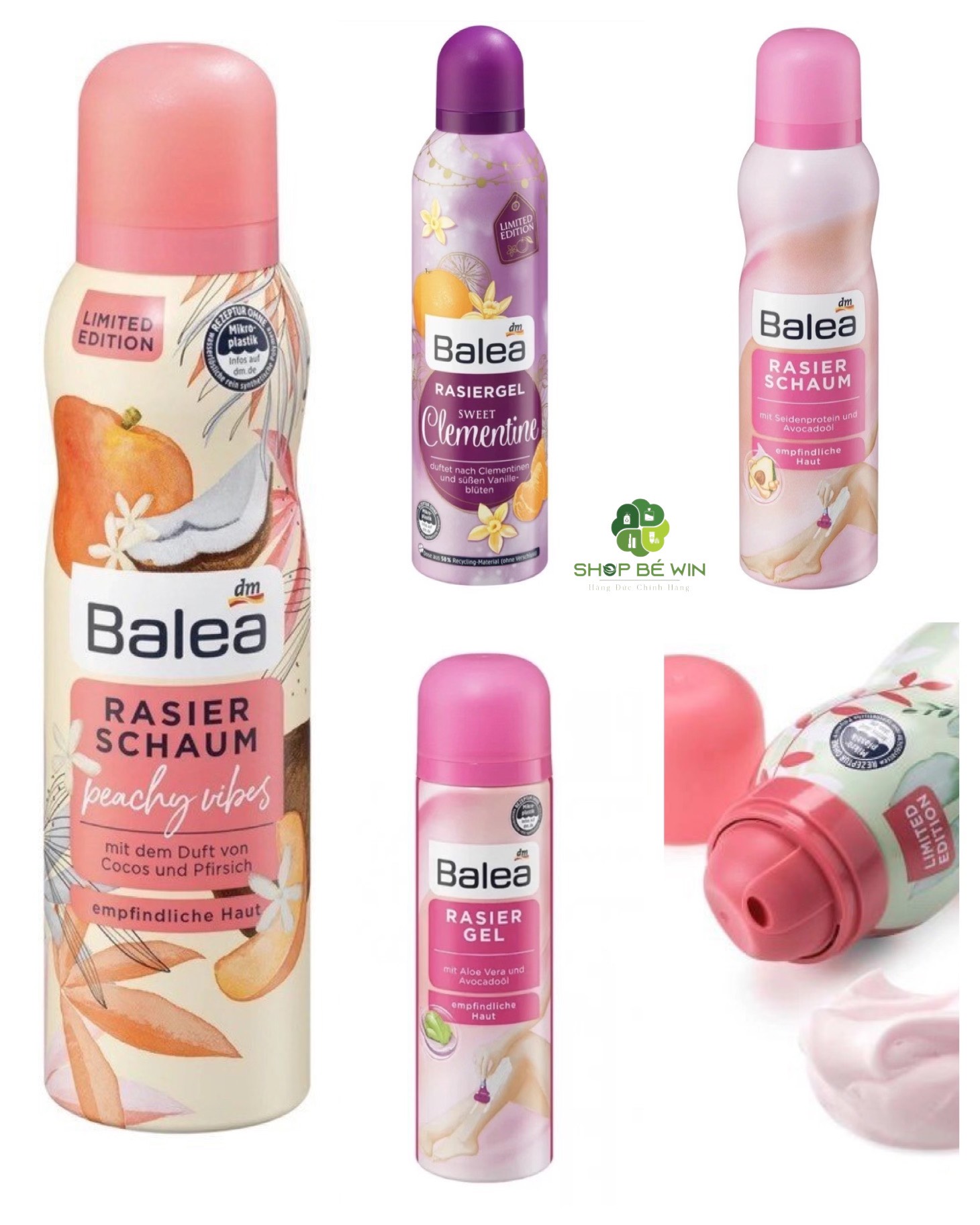 BỌT CẠO LÔNG BALEA DẠNG XỊT - ĐỨC