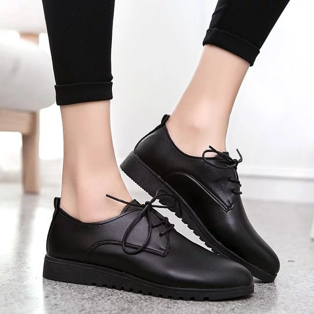 [HCM]Giày oxford 2 phân,  slip on đế độn 4 phân S161