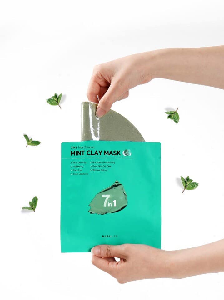 [HCM]Mặt Nạ Barulab 7 In 1 Total Solution Mint Clay Mask Xanh
