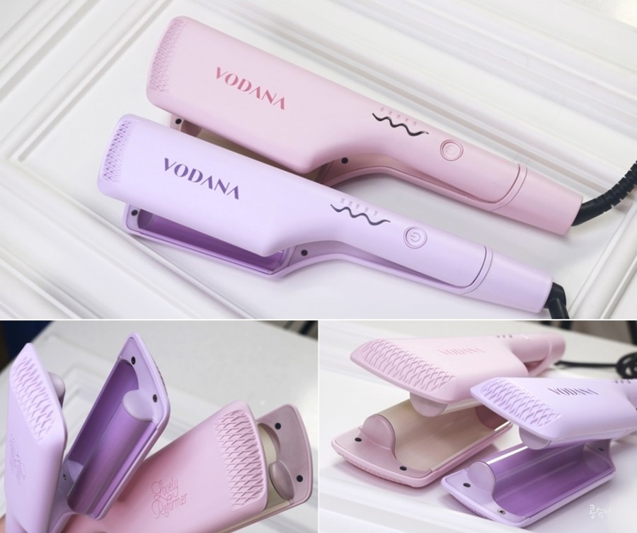 Hair Waving Triple VODANA Korean curler 32mm 40mm iron curling wave