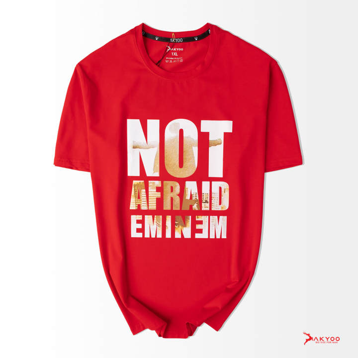 Áo Thun Đỏ Họa Tiết Chữ Năng Động&hellip;