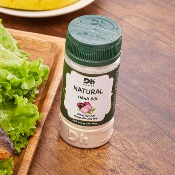 Natural Hành Bột hũ 30gr, thương hiệu DH Foods