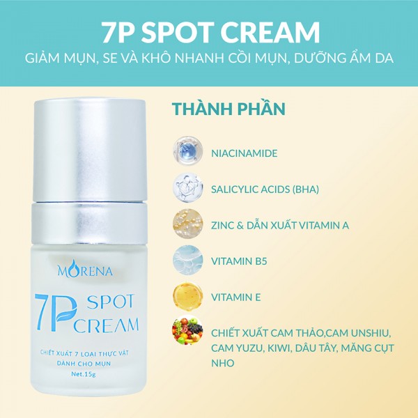 Kem chấm mụn 7P Spot Cream Huyền Phi