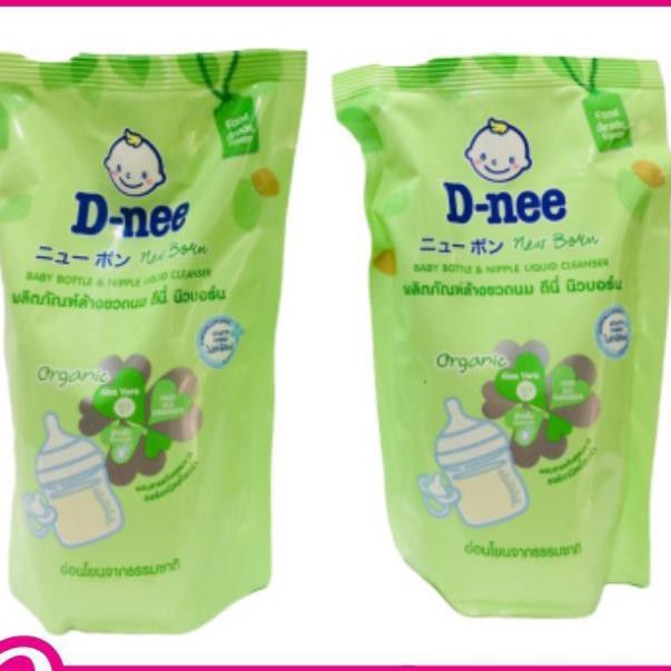 Nước Rửa Bình Sữa Dnee Organic 620ml