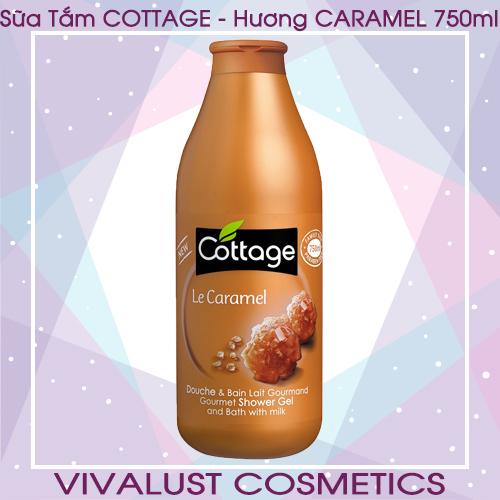 [HCM]Sữa tắm COTTAGE Le Caramel - Hương Caramel (750ml)