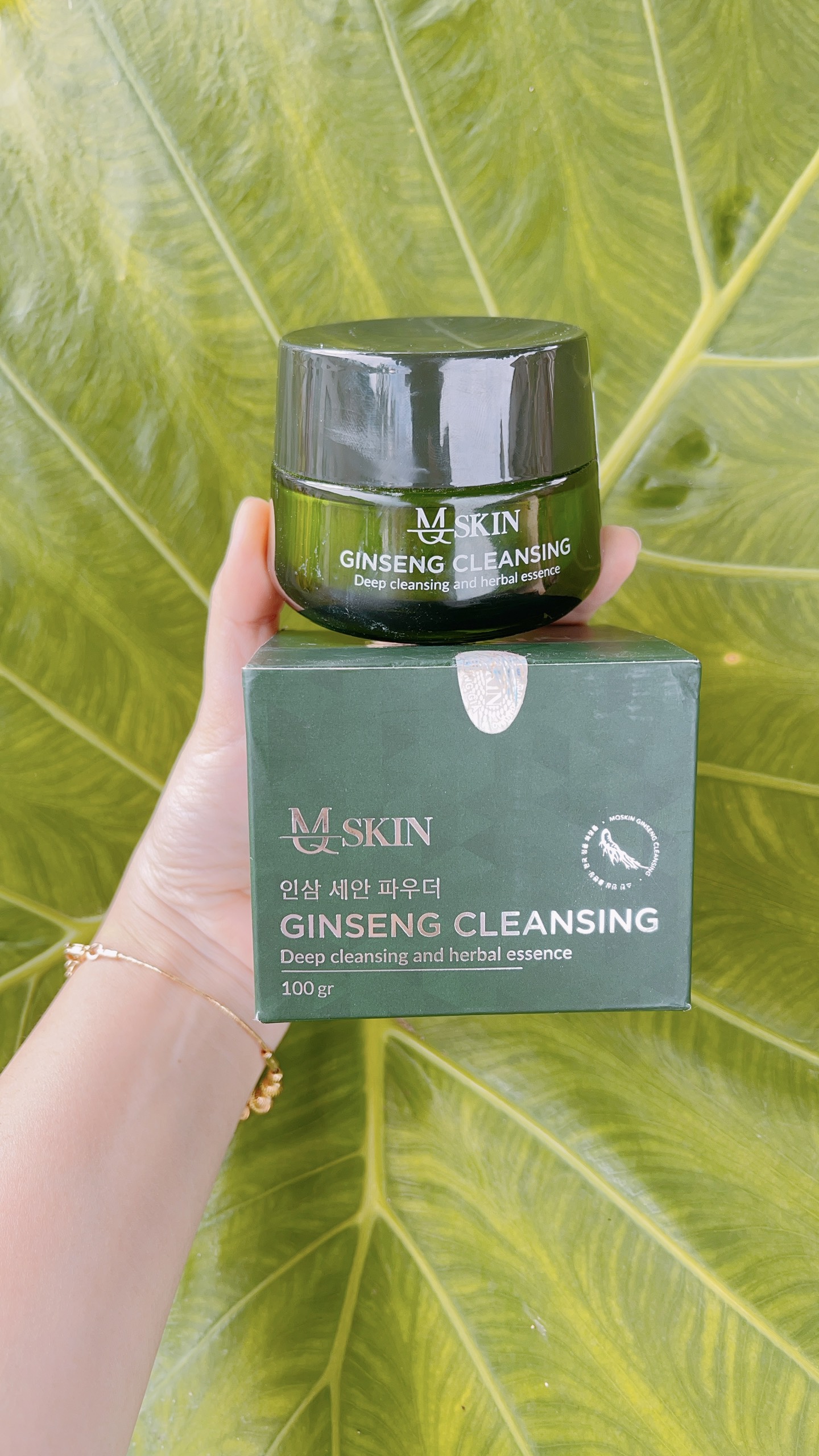 Bột rửa mặt mq skin chuẩn