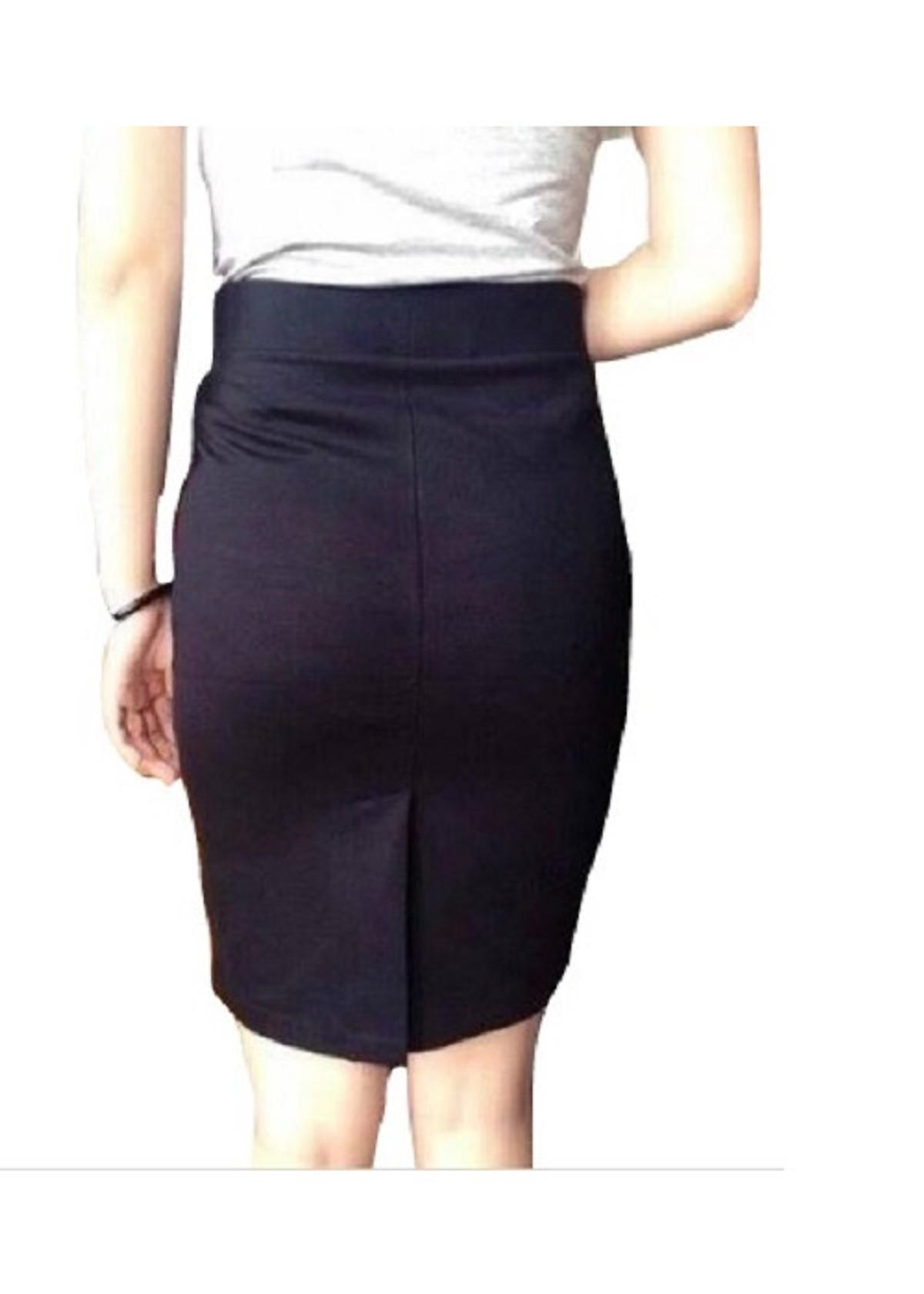 Chân váy bút chì đầu gối