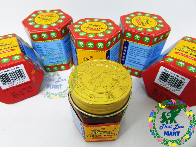 [HCM]Dầu cù là con hổ tiger balm đỏ singapore 30 gam