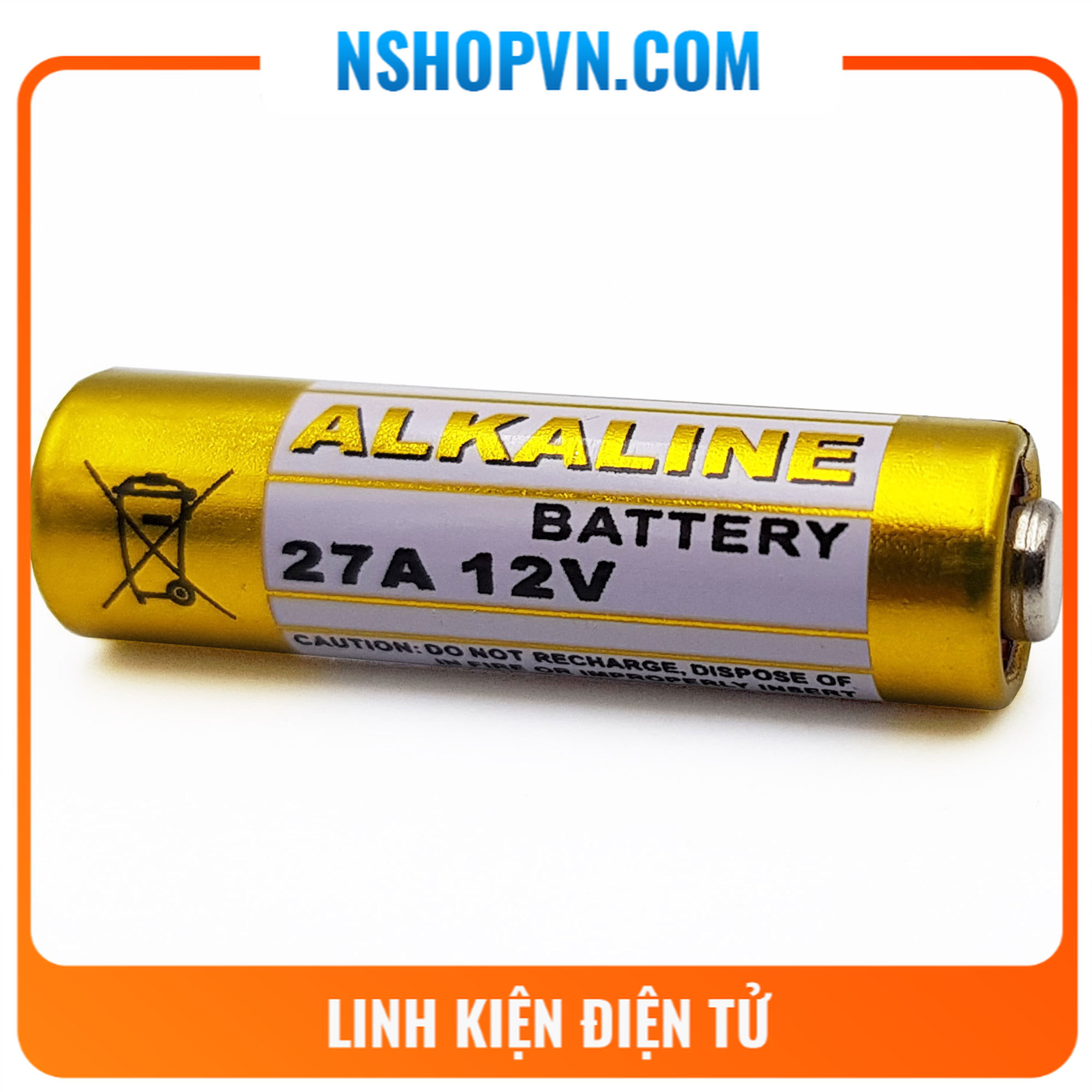 Pin ALKAILINE 12V 23A - 27A
