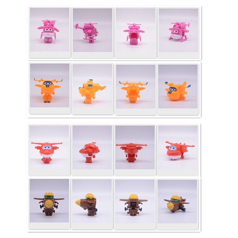 Bộ 8 con đội bay siêu đẳng Super Wings hàng đẹp (có ảnh thật)