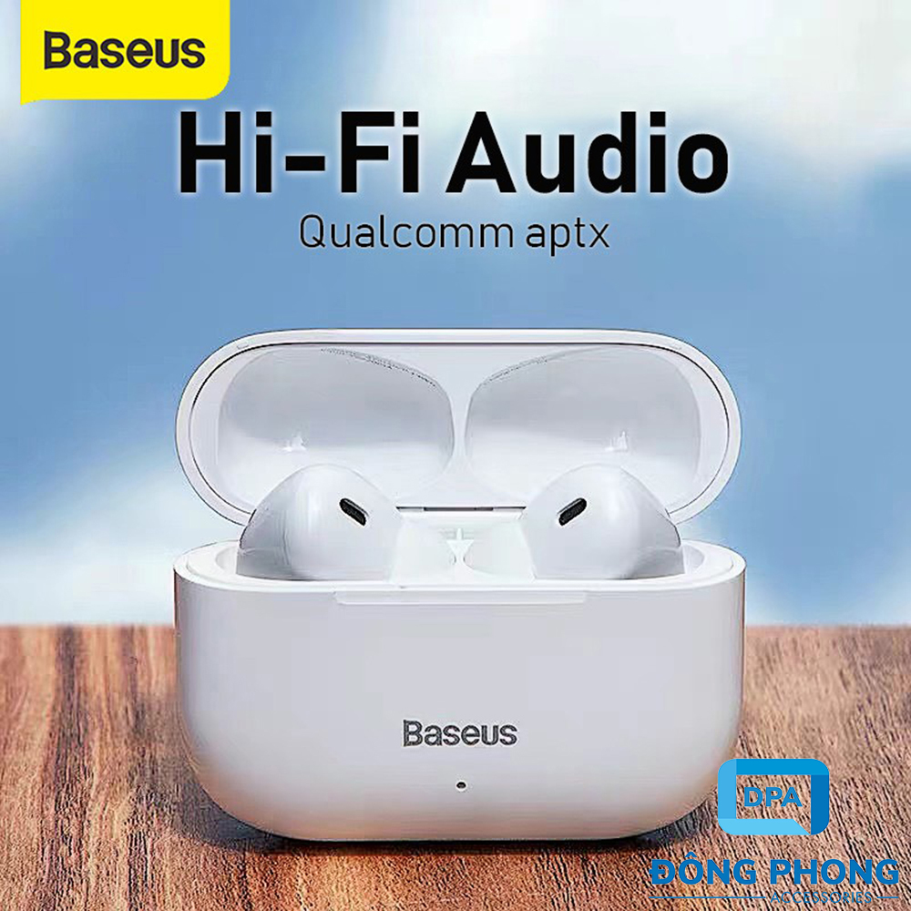 Tai Nghe Bluetooth Baseus Encok W3 True Wireless Chính Hãng ( Bluetooth 5.0, IP55, Noise reduction )