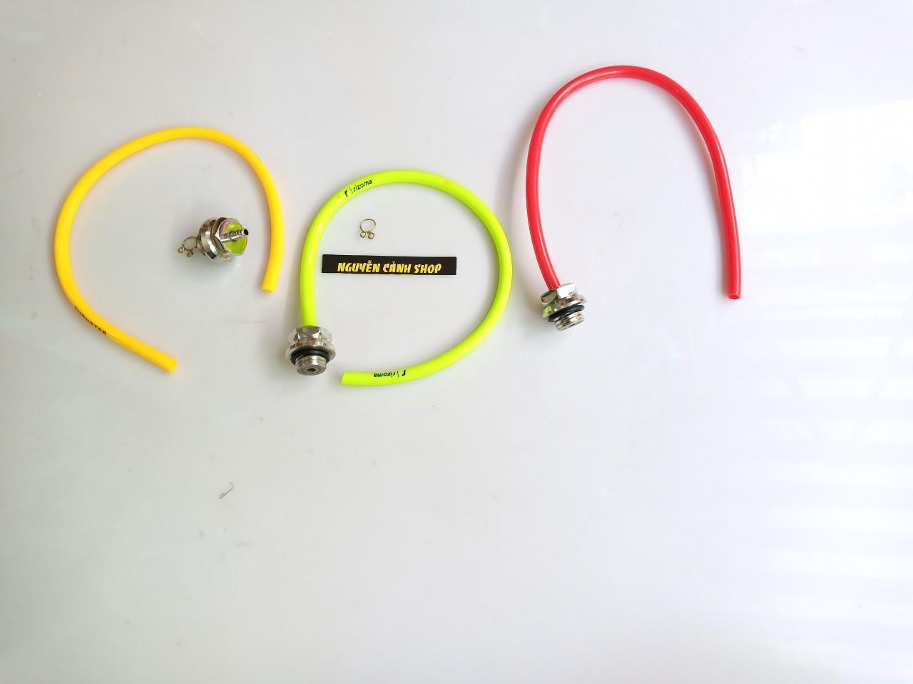 Ống thông hơi đầu inox nhiều màu