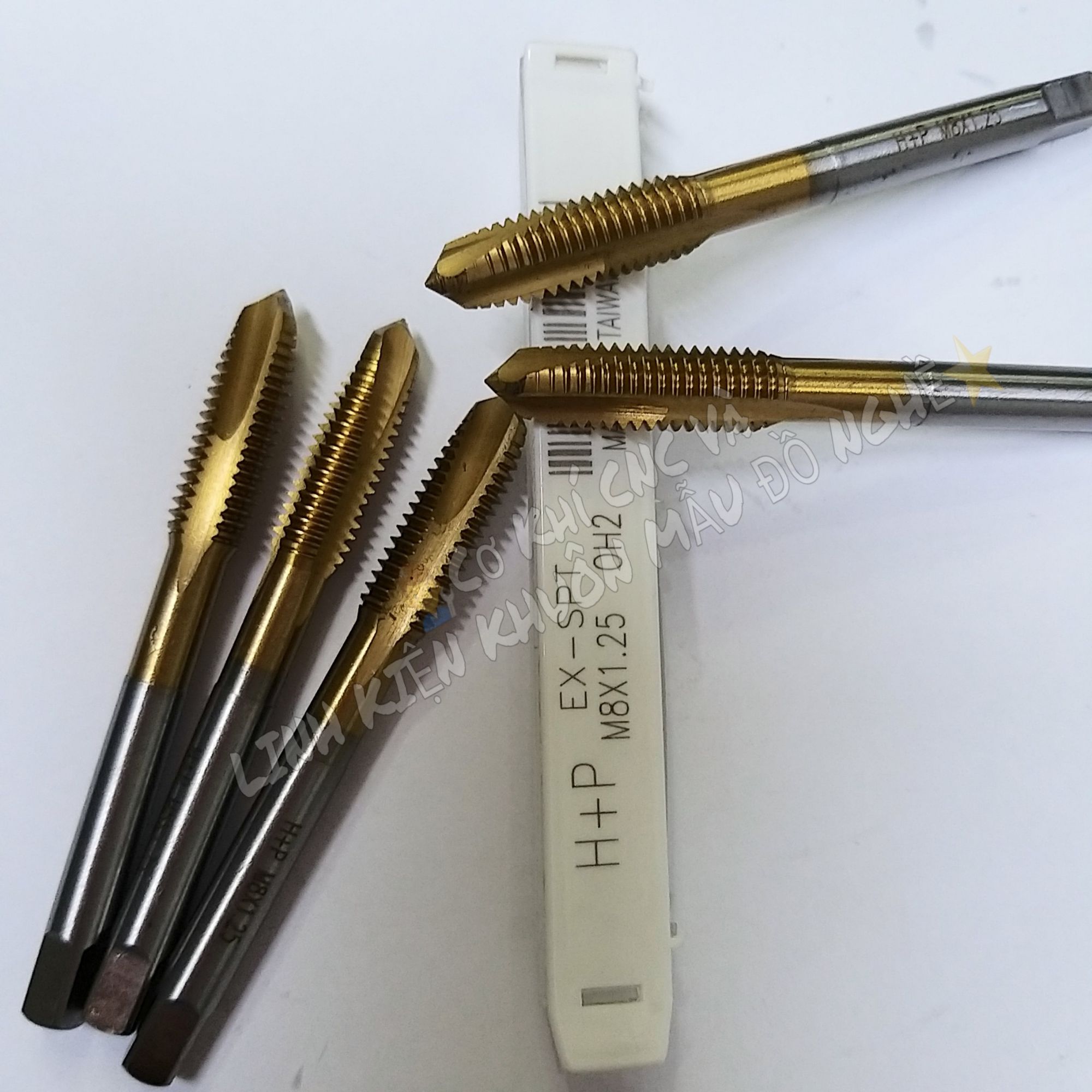 [HCM]Mũi Taro H+P Vàng Thẳng M8 x 1.25 (Vàng)