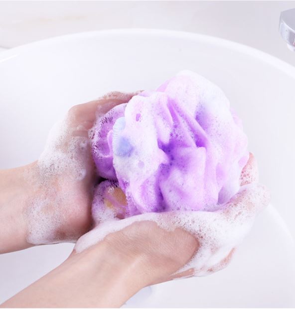 Bông tắm tạo bọt 2 lớp siêu mềm