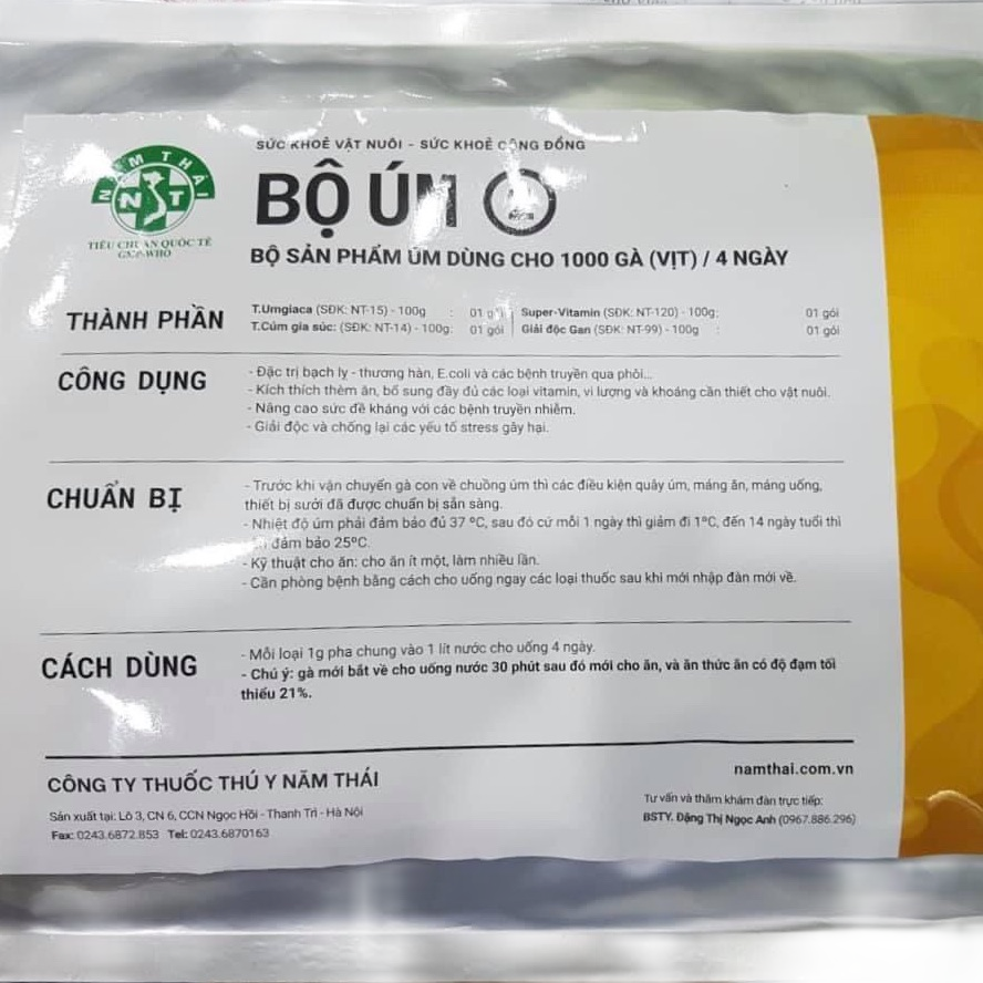 Bộ Úm 2 Năm Thái