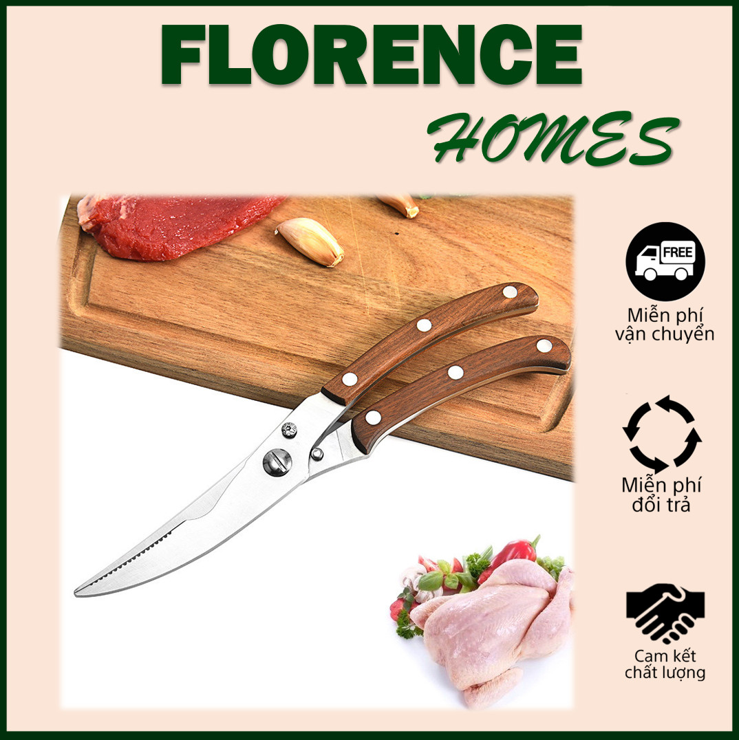 Kéo cắt gà cán gỗ asakh seki japan k16 gilman home