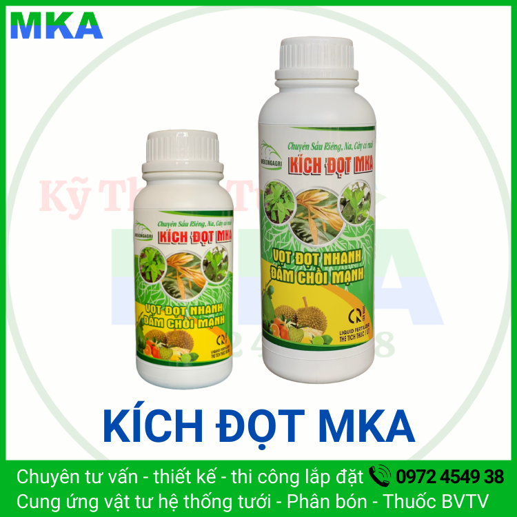 Phân bón lá kích đọt MKA kéo dọt dưỡng đọt - 1 lít