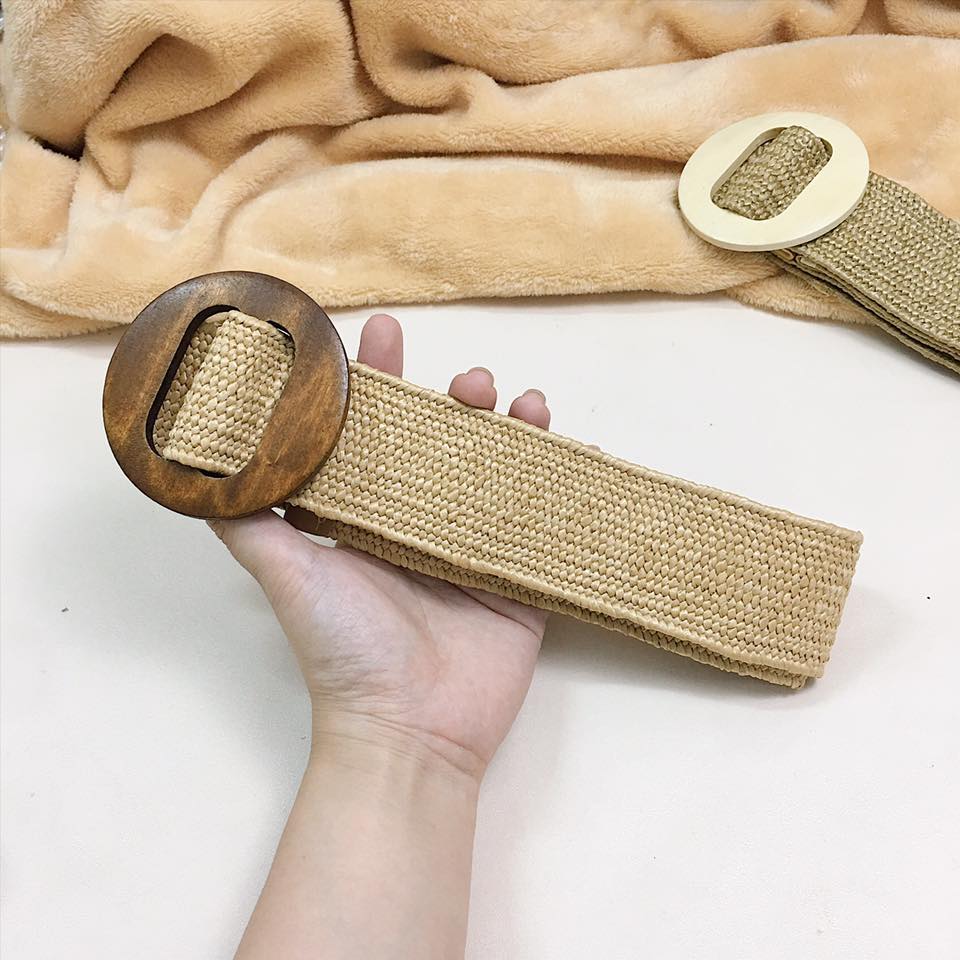 Đai váy thổ cẩm họa tiết bản to