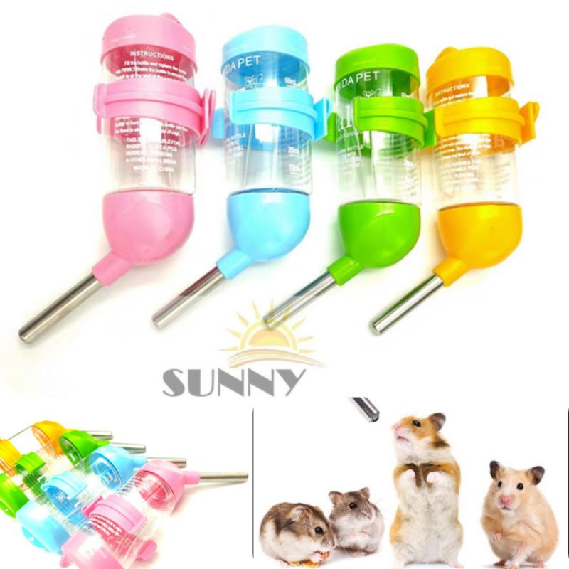 Bình Nước Bi 80Ml 125Ml Cho Thú Cưng