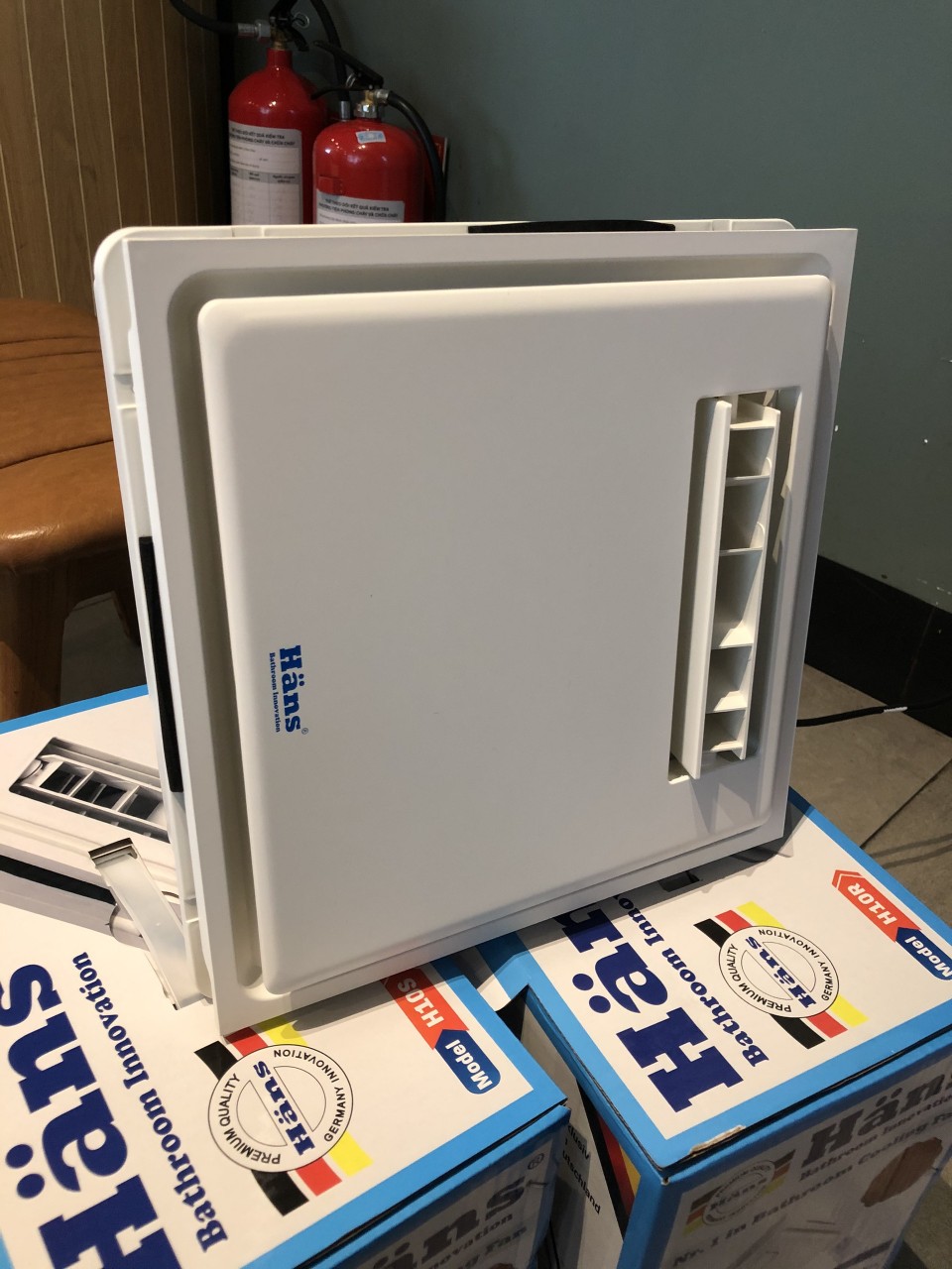 Quạt mát âm trần HANS dùng cho phòng vệ sinh,nhà tắm, nhà bếp