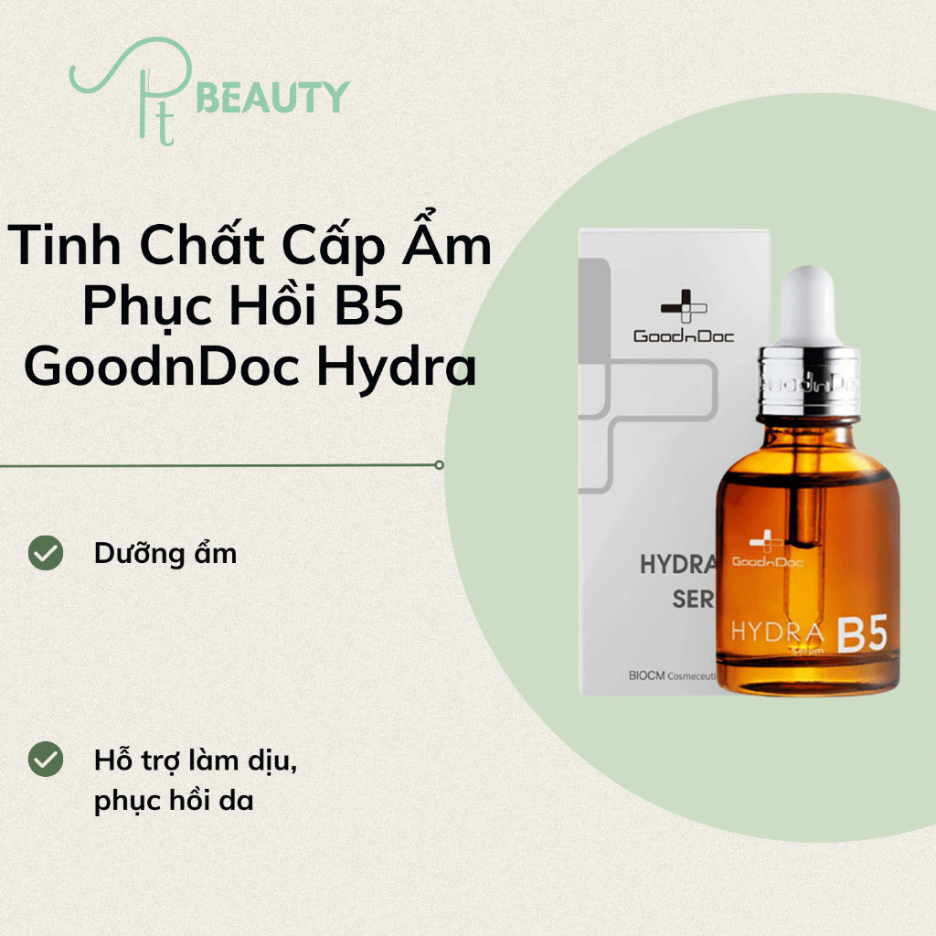 Serum goodndoc b5 hydra dưỡng ẩm, phục hồi