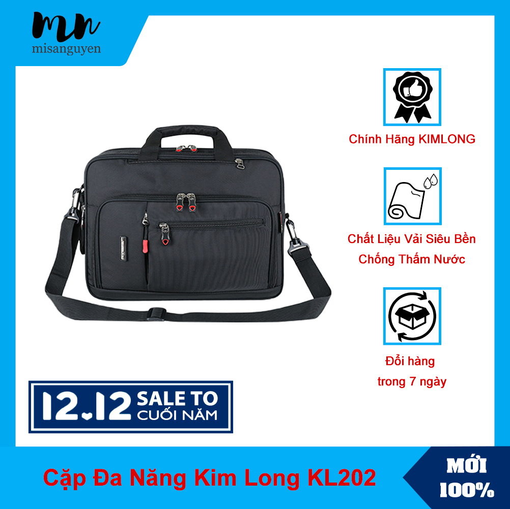 [HCM]Cặp Xách Đa Năng Latop Kim Long KL202