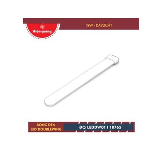 [HCM]Bóng đèn Led Doublewing Điện Quang 18W thủy tinh / 18w nhựa - Double wing