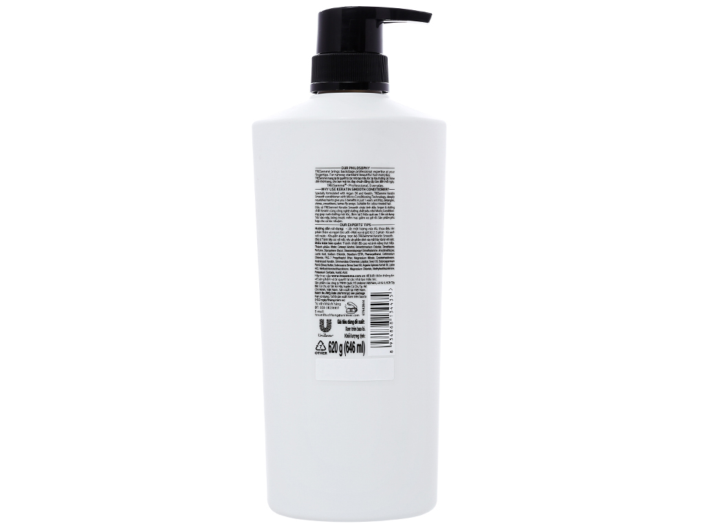 [HCM]Dầu xả TRESemmé Keratin Smooth tinh dầu Argan 646ml