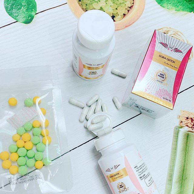 Dora detox VIP 28 viên