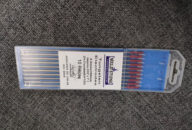 1 que Kim hàn tig inox , sắt  3.2*150