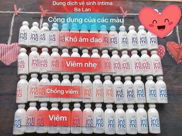 Dung Dịch Vệ Sinh Ziaja Intima Hồng ( Viêm Nhẹ )