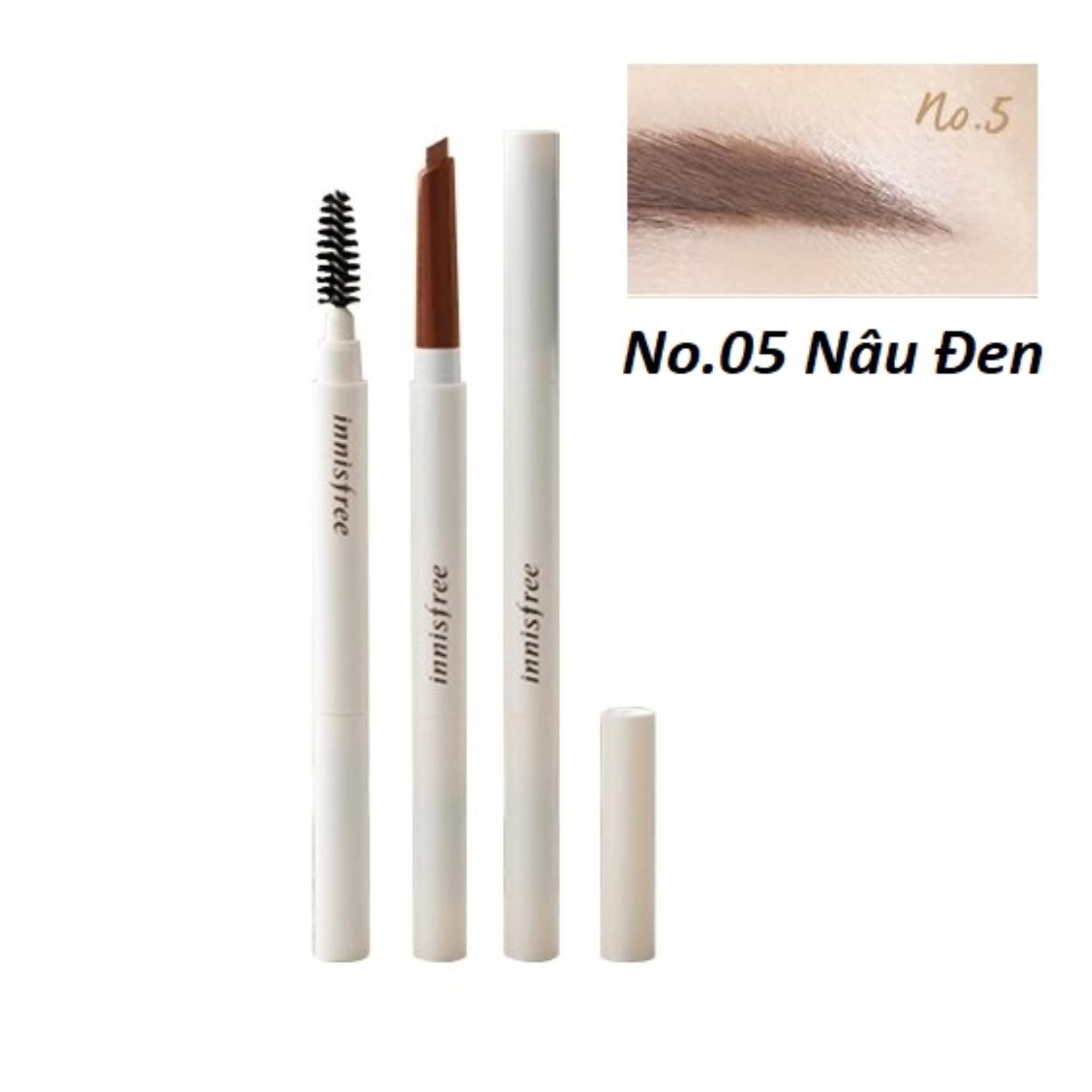 [HCM]Chì Kẻ Mày Ngang Innisfree Auto Eyebrow Pencil (Trắng)