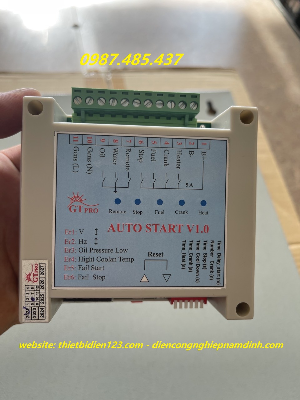 BỘ KHỞI ĐỘNG MÁY PHÁT ĐIỆN TỰ ĐỘNG - AUTO START