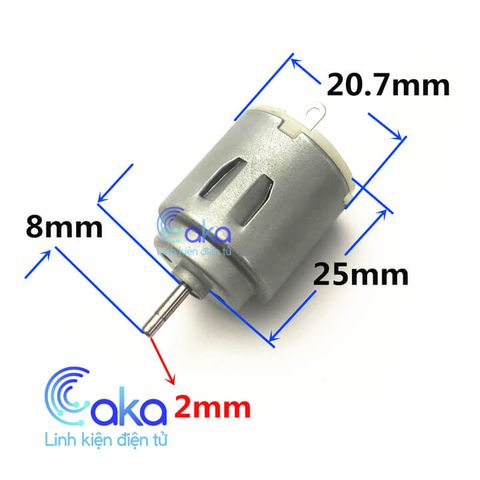 Động cơ motor dc 140 điện áp 3v-6v 2000rpm